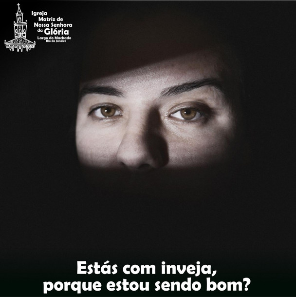 Estás com inveja, porque estou sendo bom?