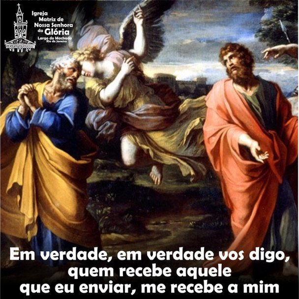 Em verdade, em verdade vos digo, quem recebe aquele que eu enviar, me recebe a mim.