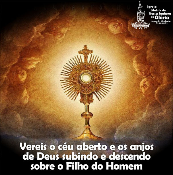 Vereis o céu aberto e os anjos de Deus subindo e descendo sobre o Filho do Homem