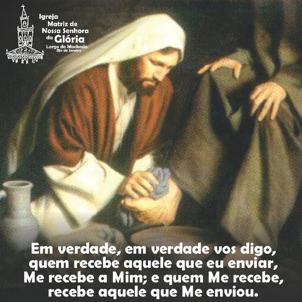 “Em verdade, em verdade vos digo, quem recebe aquele que eu enviar, Me recebe a Mim;