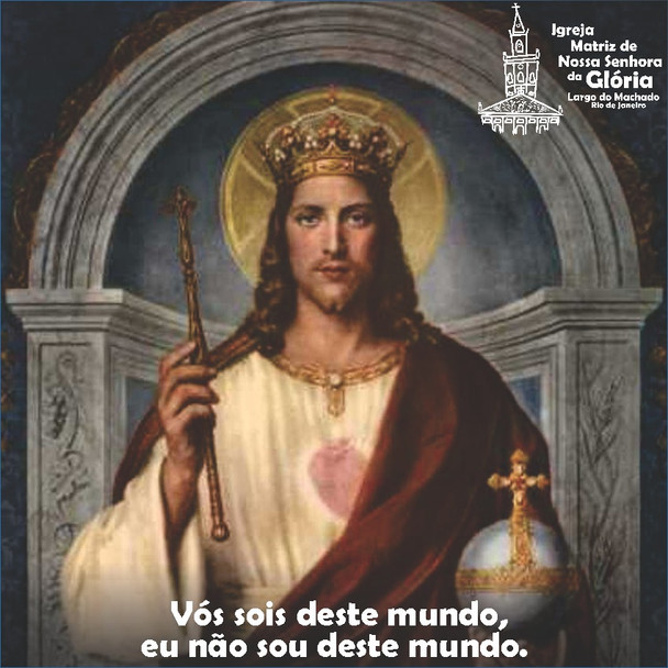 “Vós sois deste mundo, eu não sou deste mundo.” Jo 8,25