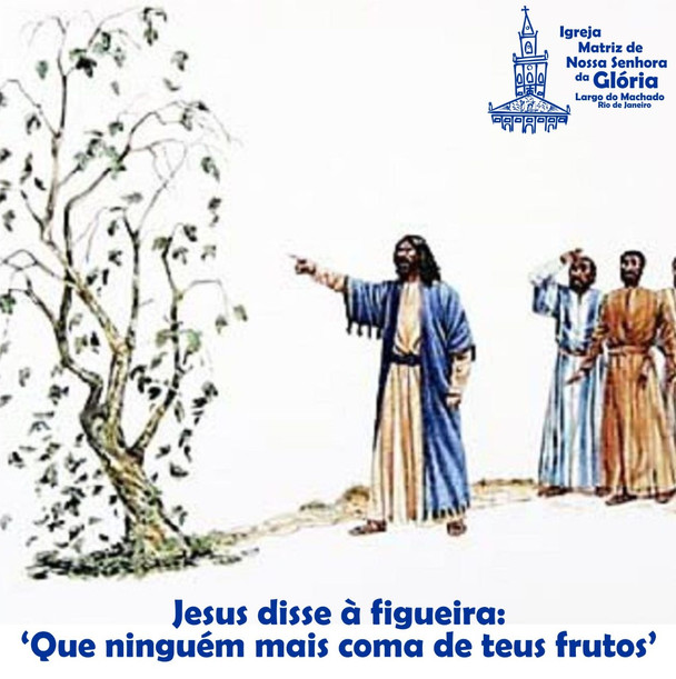 Jesus disse à figueira: 'Que ninguém mais coma de teus frutos.' (Mc 11,14)