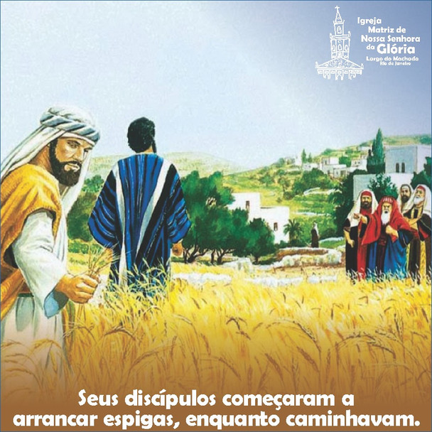 “Seus discípulos começaram a arrancar espigas, enquanto caminhavam.” Mc 2,18
