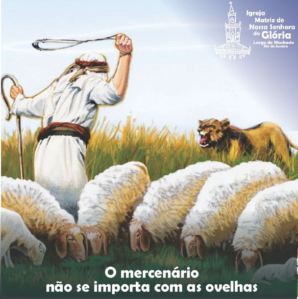 “O mercenário não se importa com as ovelhas” Jo 10,13