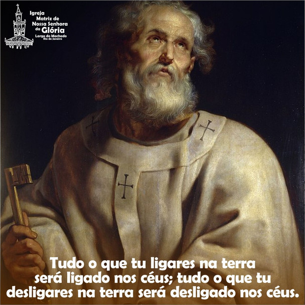 Tudo o que tu ligares na terra será ligado nos céus; tudo o que tu desligares na terra será desligad