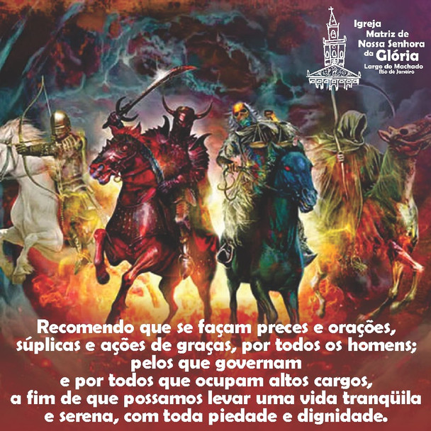 Recomendo que se façam preces e orações, súplicas e ações de graças, por todos os homens;
