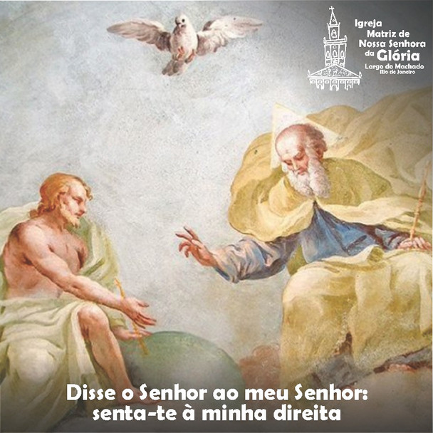 Disse o Senhor ao meu Senhor: senta-te à minha direita Mc 12,36