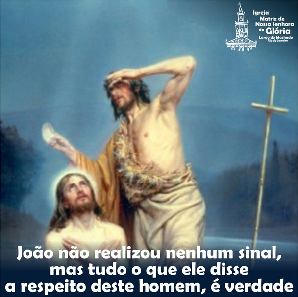 João não realizou nenhum sinal, mas tudo o que ele disse a respeito deste homem, é verdade.
