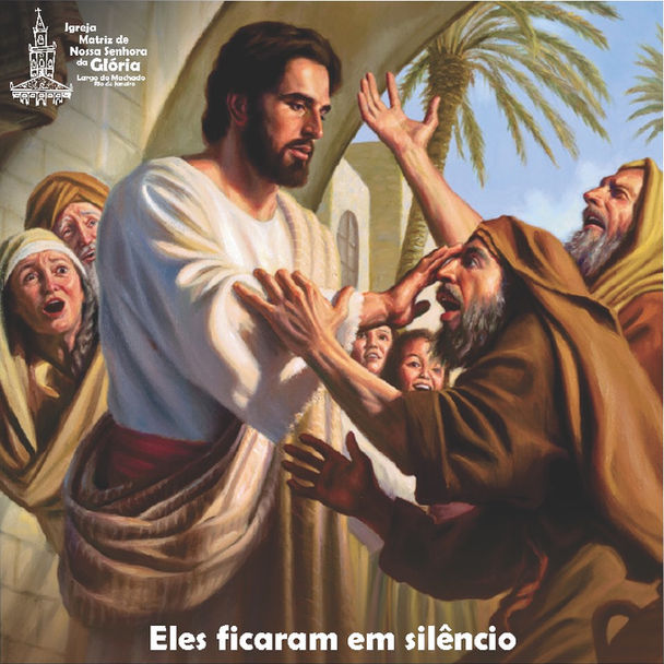 “Eles ficaram em silêncio.” Lc 14,4