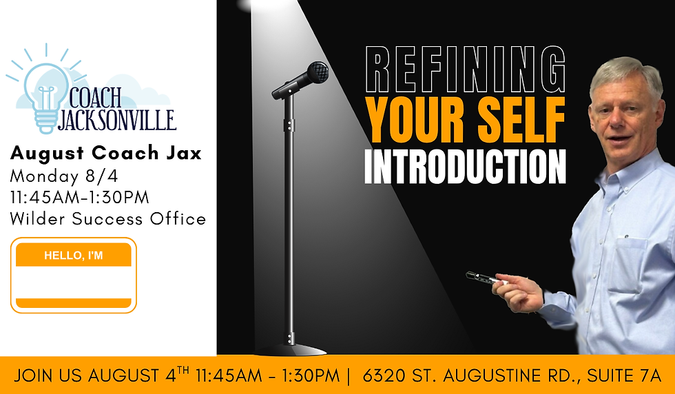 Refining Your Self Introduction