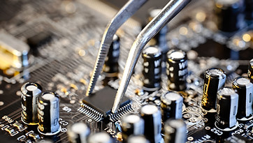 Computer Circuit Board Macro