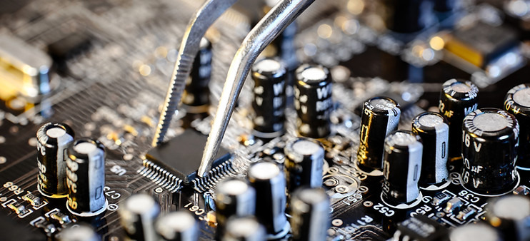 Computer Circuit Board Macro