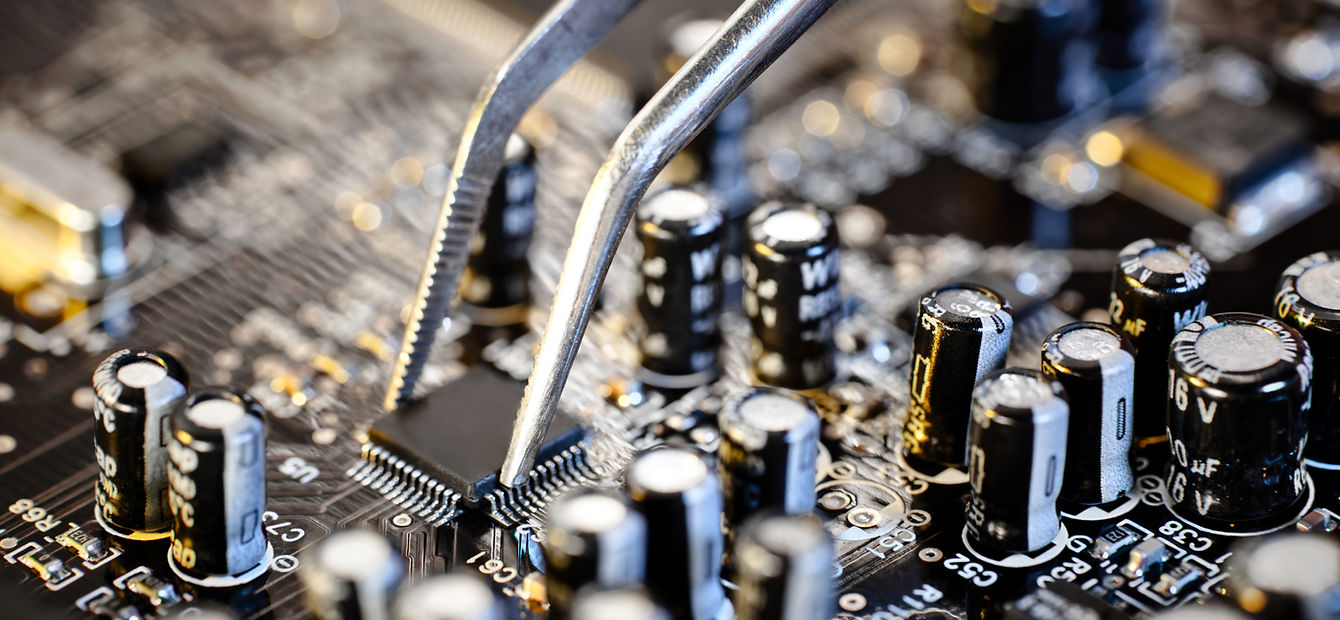 Computer Circuit Board Macro