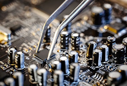 Computer Circuit Board Macro