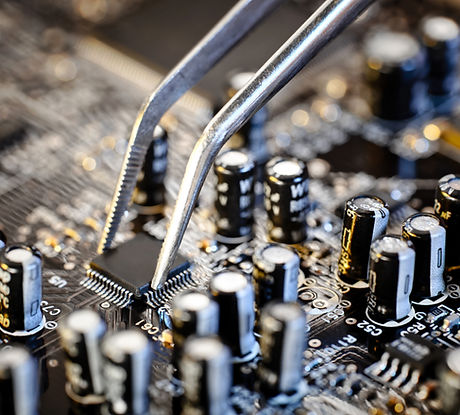 Computer Circuit Board Macro