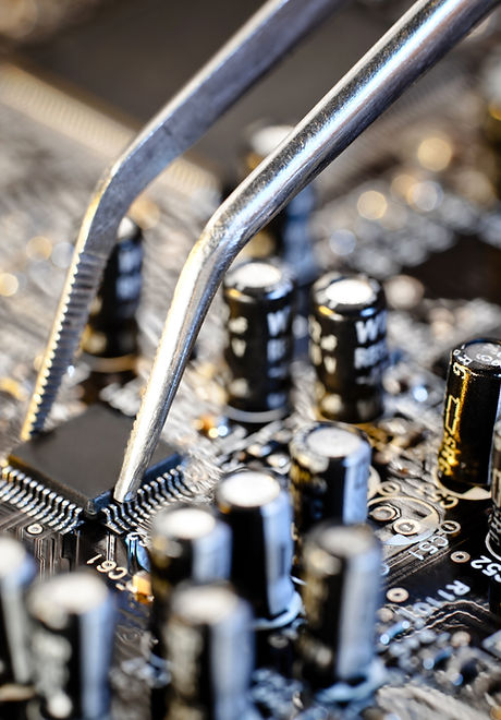 Computer Circuit Board Macro