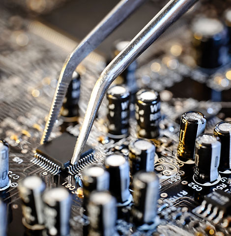 Computer Circuit Board Macro