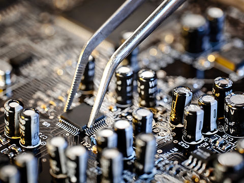 Computer Circuit Board Macro