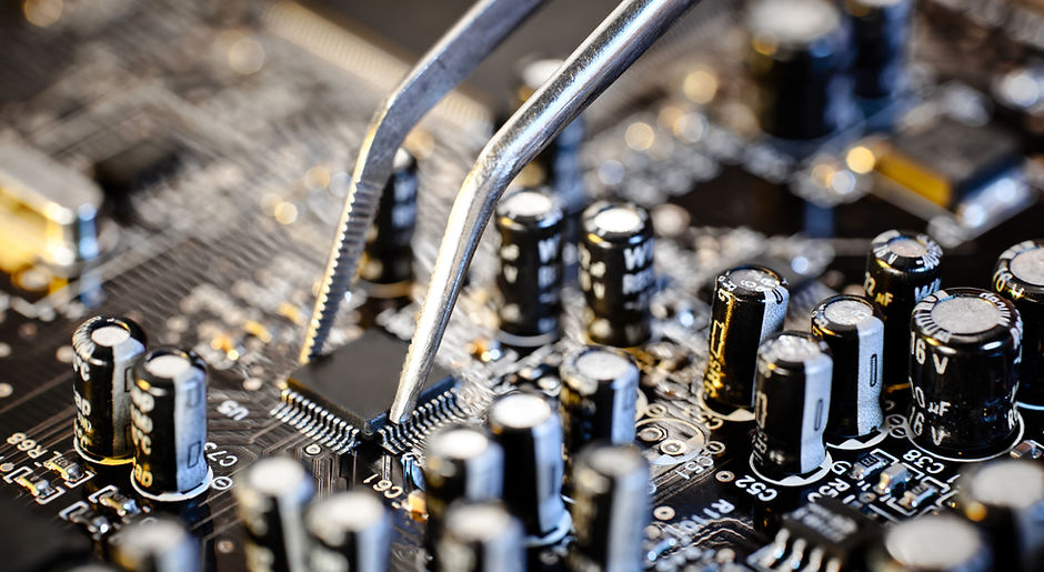 Computer Circuit Board Macro