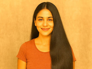 Healthy shiny hair representing proper hair care routine for men and women.