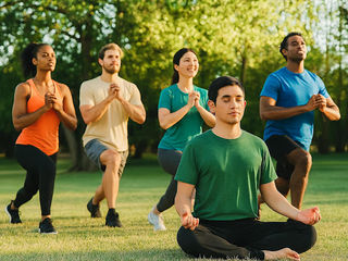 “Holistic health concept showing physical, mental, and emotional well-being balance”