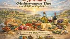 Elderly Sardinian shepherd walking in the mountains of Sardinia, Italy, representing longevity and Blue Zone lifestyle