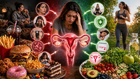 Junk Food Culture and Its Impact on Uterus Health