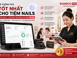 Công nghệ POS tích hợp AI: Giải pháp tăng doanh thu và thu hút khách hàng cho tiệm nails