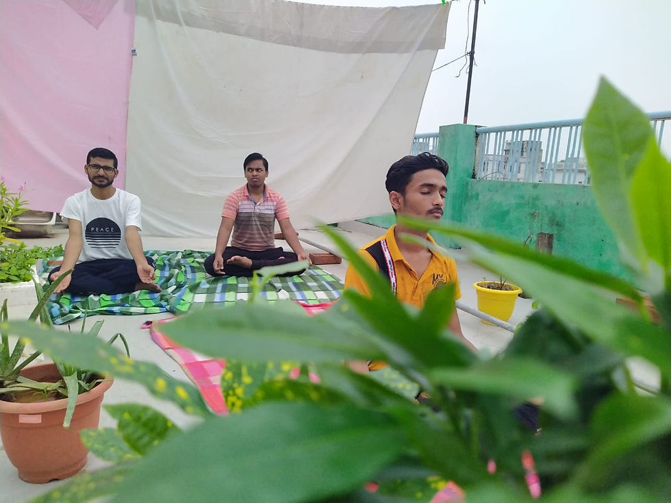 Ravi Jyoti Kalash on Yoga Day 2021