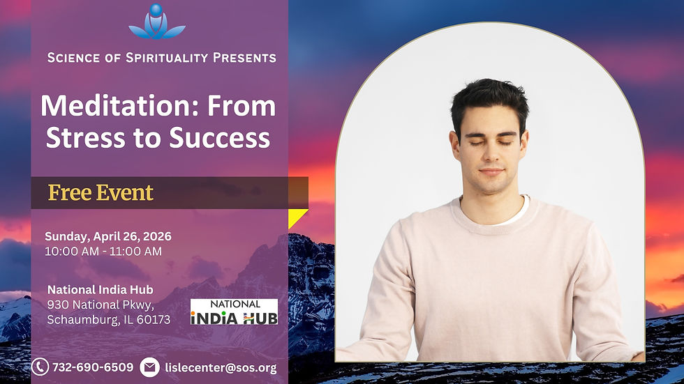 Learn to Meditate (Science of Spirituailty)