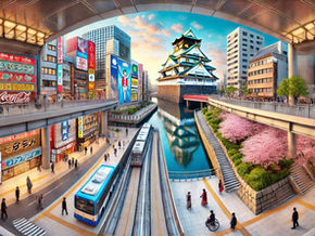 פרק 5 - הטיול בערי יפן - אוסקה