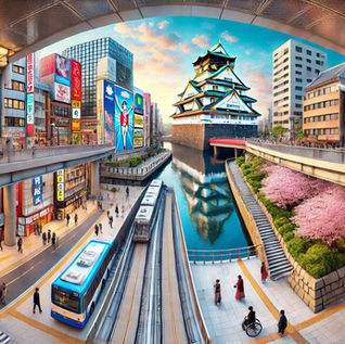 פרק 5 - הטיול בערי יפן - אוסקה