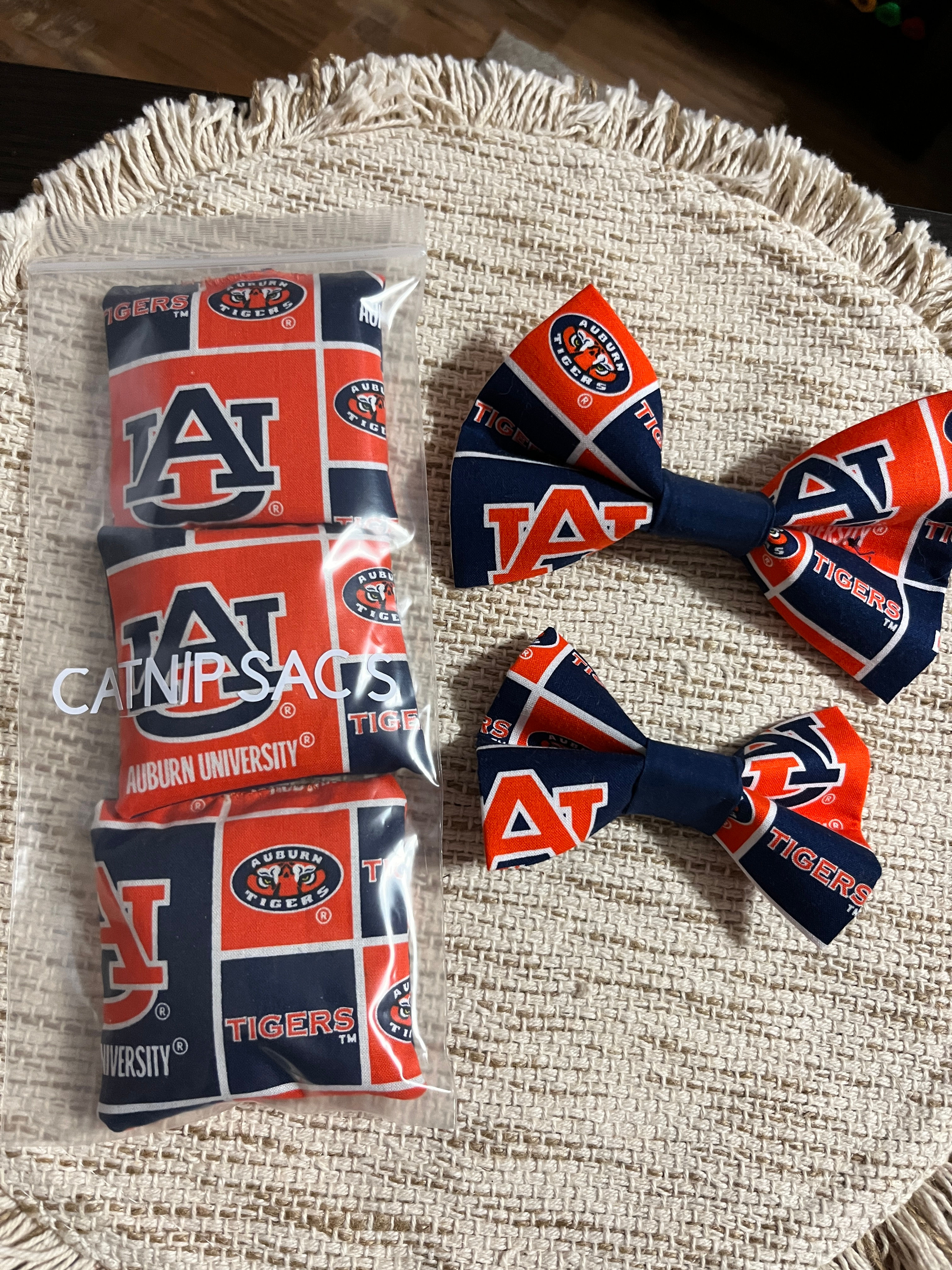 Alabama - Auburn Tiger Cat Nip Sacs