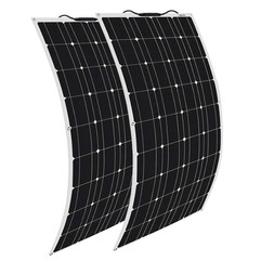 200W Flexable Solar Panels for curved roofs