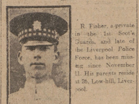 Liverpool Police - Private R Fisher, Scots Guards