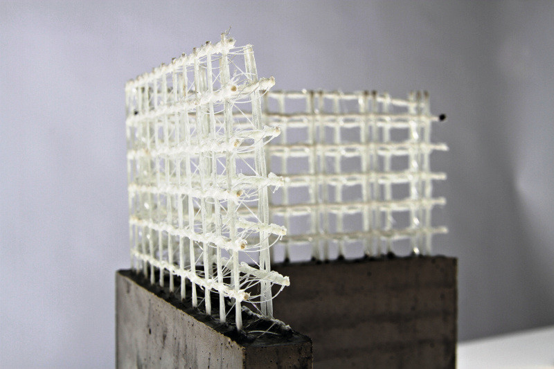 3D fiberglass reinforcement