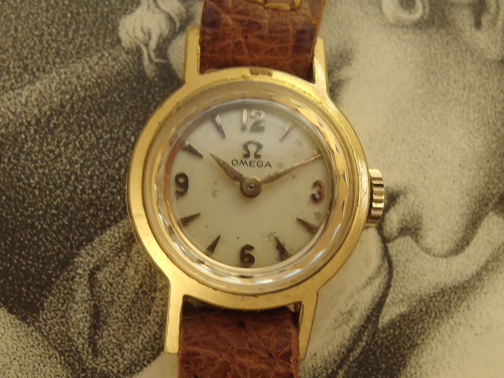 4100 VINTAGE TINY OMEGA WRIST WATCH FOR LADIES, CAL 482, CIRCA 1960