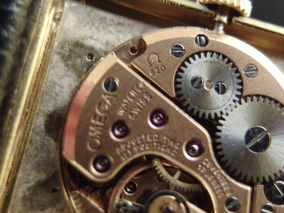 Miniatura: 4210 ORIGINAL VINTAGE OMEGA RECTANGULAR TANK, MIDSIZED, 1966