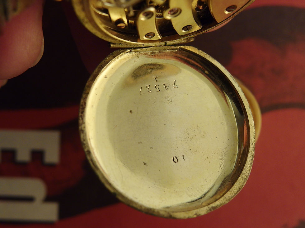 Miniatura: 4376 ORIGINAL VETERAN TRANSITION WRIST WATCH WITH FIRE ENAMEL, CIRCA 1920