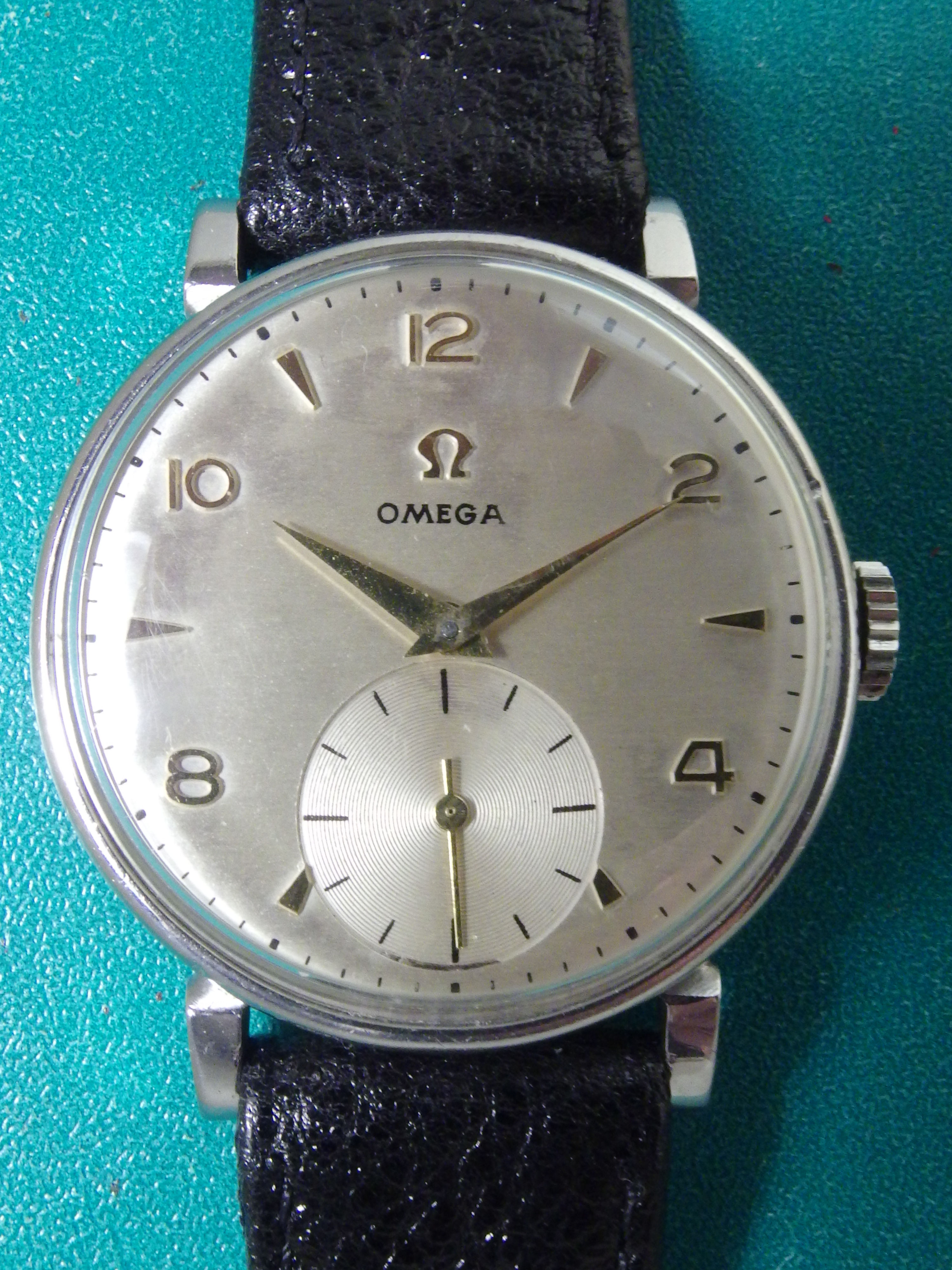 5001 VINTAGE OMEGA HORN LUGS CAL 26.5 SO   reservado B T2, C. 1938