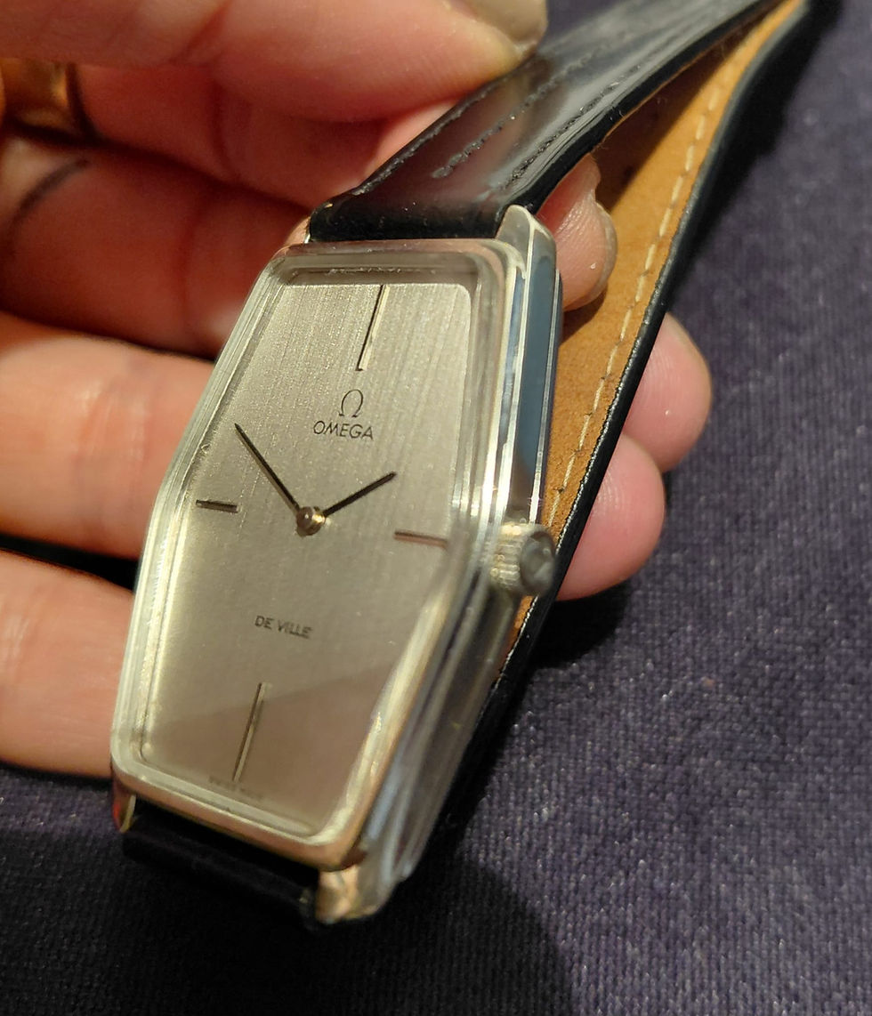 Miniatura: 4384 VINTAGE OMEGA DE VILLE HEXAGONAL, CIRCA 1972