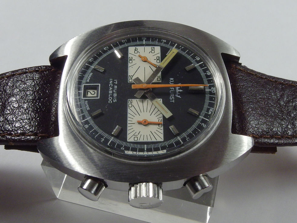 Miniatura: 2975 VINTAGE KURFÜRST CHRONOGRAPH, 1970'IES, VALJOUX 7784