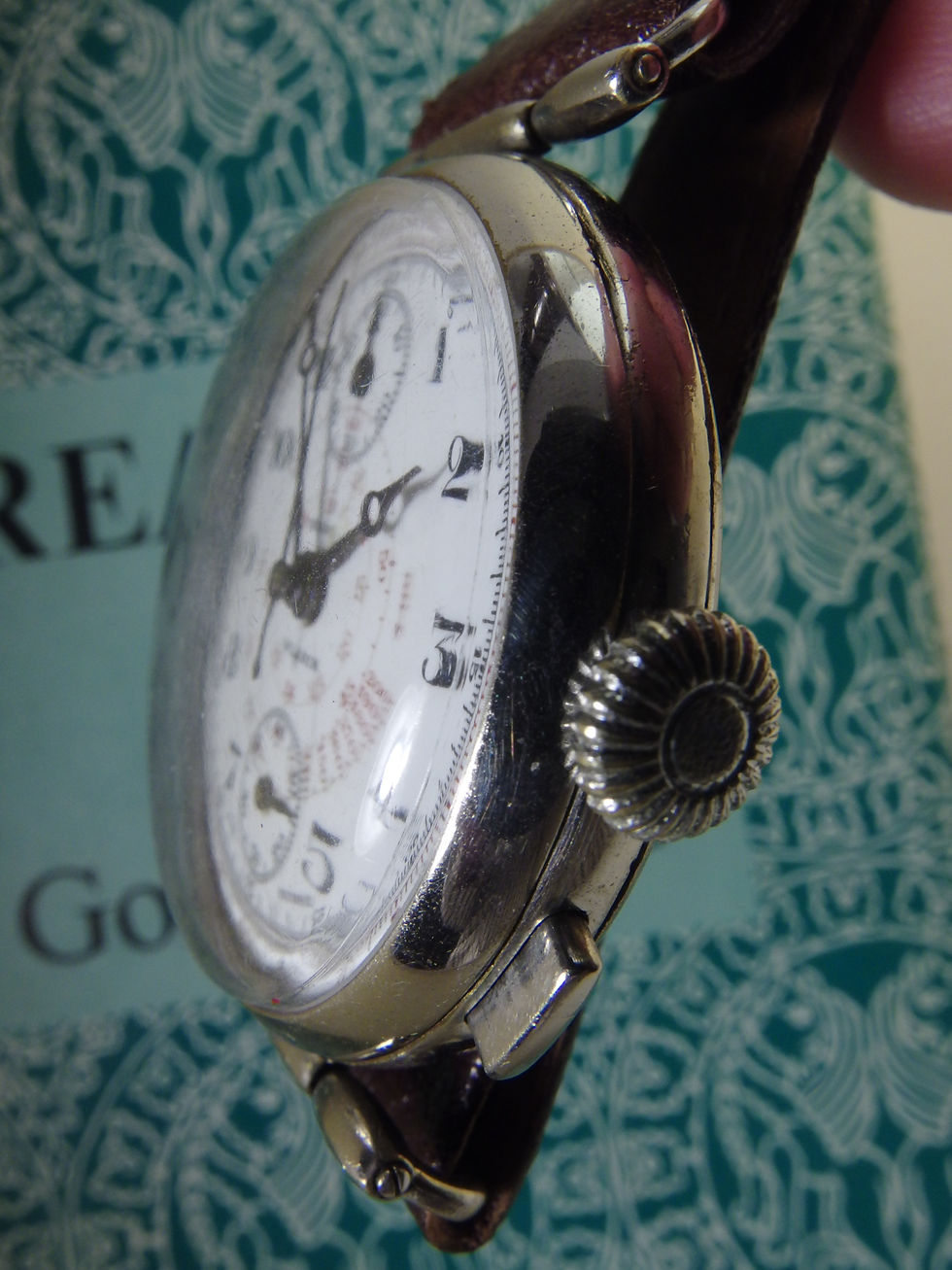 Miniatura: 4091 ANTIQUE WLADIR PIERCE CHRONOGRAPH MONOPUSHER, 1930