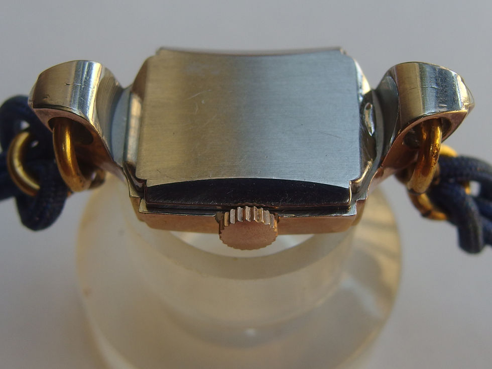 Miniatura: 4464 ORIGINAL VINTAGE OMEGA ART DECO WWATCH SQUARE, CIRCA 1950