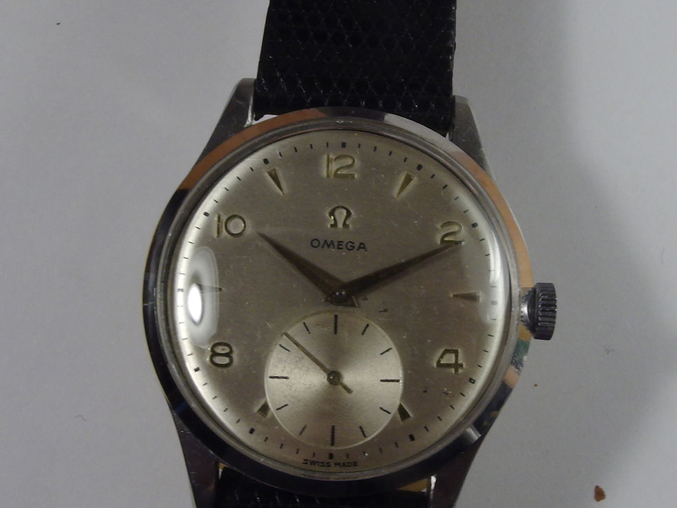 Miniatura: 4004 ORIGINAL VINTAGE OMEGA IN STEEL 30T2 CALIBER  38x45mm