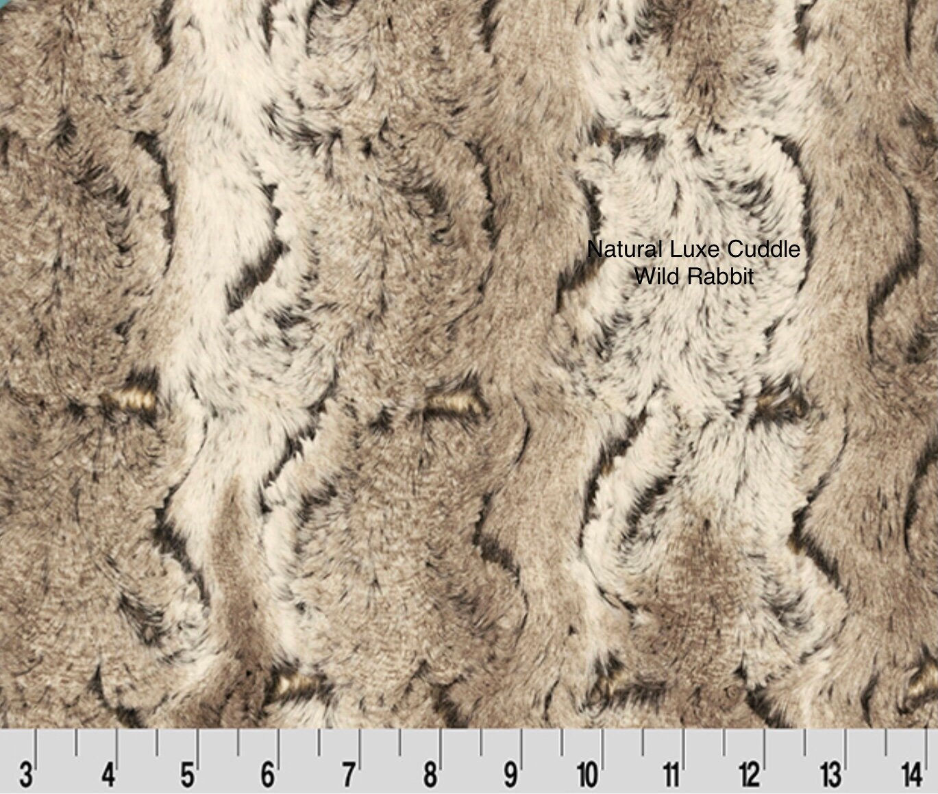 Natural Luxe Cuddle Wild Rabbit Shannon Minky