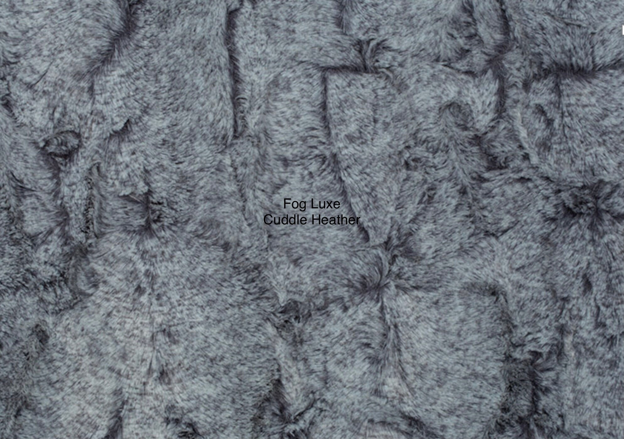 Fog Luxe Cuddle Heather by Shannon Fabrics