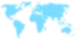 Image of the world with a red dot showing where is Auroville. The red dot is in south India near the ity of Pondicherry