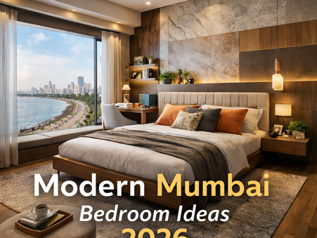 Smart and modern bedroom interior design ideas perfectly suited for compact Mumbai homes in 2026.