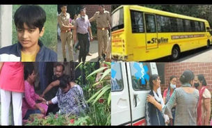 एक दर्दनाक हादसे में चौथी कक्षा के 10 वर्षीय छात्र अनुराग भारद्वाज की मौत स्कूल में पांच घंटे हंगामा